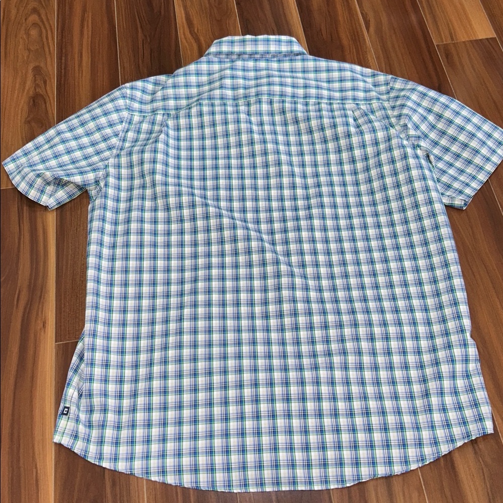 Xl Chaps Lightweight Button Down Collared Shirt P… - image 4